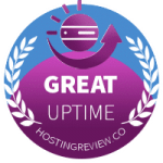 HostingReview Great Uptime Hosting logo