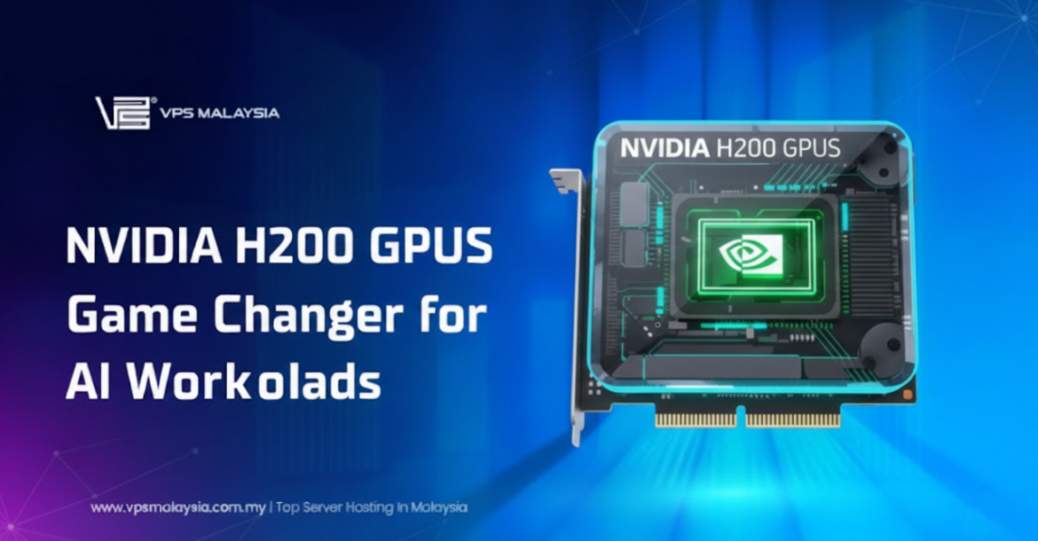 NVIDIA H200 GPU for AI workloads