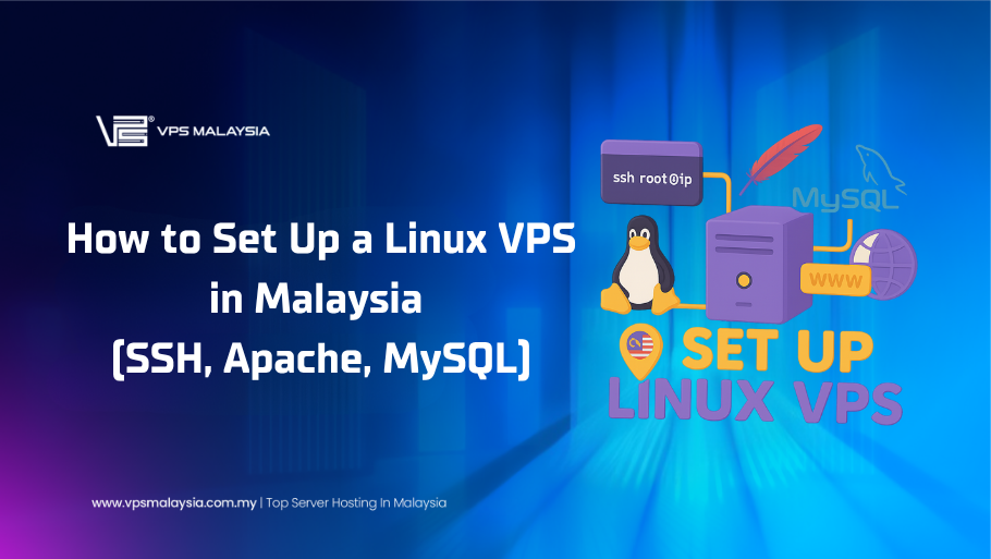 Set up a Linux VPS in Malaysia with SSH Apache MySQL and domain
