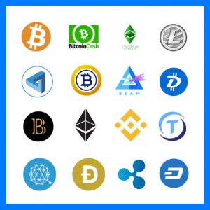 Crypto payment logo
